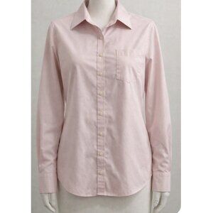 Yves Saint Laurent Chemises Pink Button Up Shirt Women’s Size 17 34-35